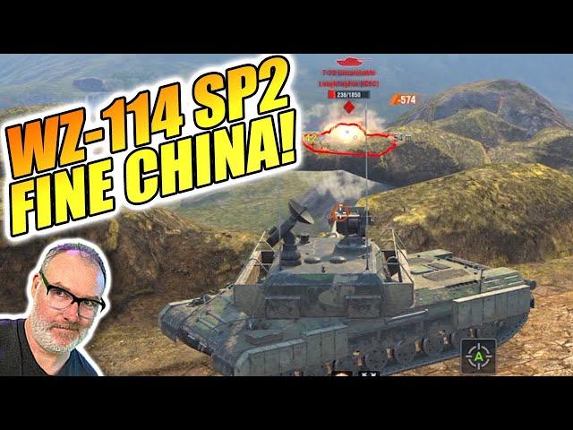 FINE CHINA THE WZ 114   SP2 WORLD OF TANKS BLITZ