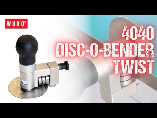 WUKO 4040 Disc-O-Bender Twist | Tool for Bending Sheet Metal