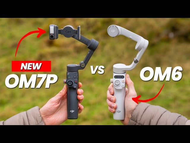 DJI OSMO MOBILE 7P vs OSMO MOBILE 6 | EVERYTHING NEW!