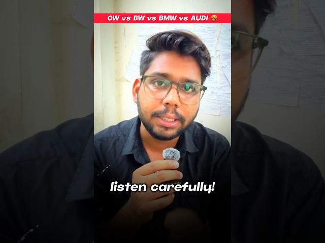 CW vs BW vs AW  wtf is wrong with you all !! JEE 2026 | JEE 2027 | CBSE 2026 #jee #iit #shorts