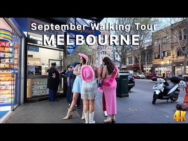 Walkthrough Chinatown in Melbourne Australia 4K Video | Little Bourke Street