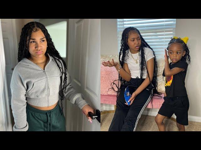 LITTLE SISTER RUDE TO BIG SISTER FRIEND, WHAT HAPPEN IS SHOCKING