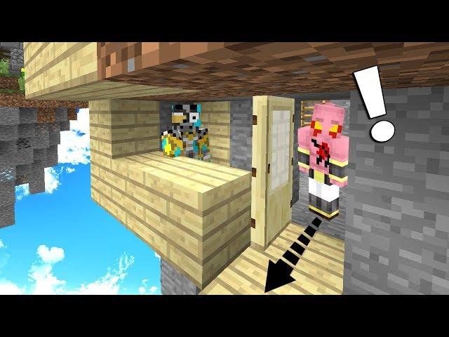 ESCONDITE EN PUERTAS SECRETAS EN MINECRAFT