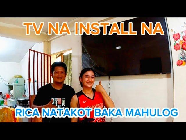 TV NI RICA FLAT SCREEN NA INSTALLED NA SA PADER SALAMAT PO KUYA JOJO @JaperSniperOfficial