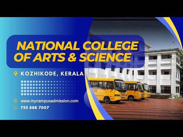 National College of Arts and Science - Puliyavu | mycampusadmission.com