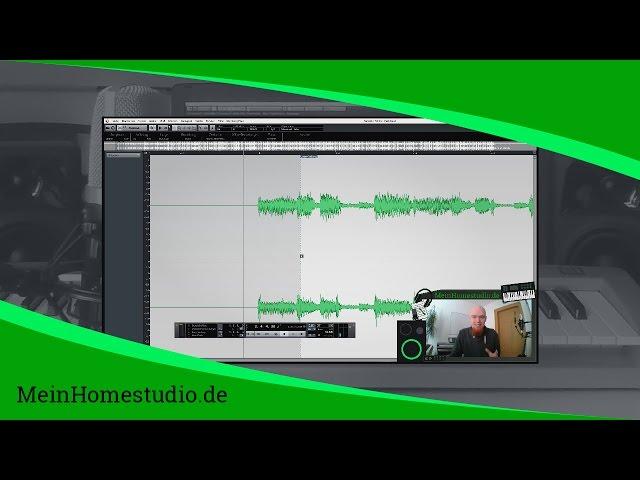 Wie bearbeite ich Audiospuren in Cubase? | MeinHomestudio.de | Cubase