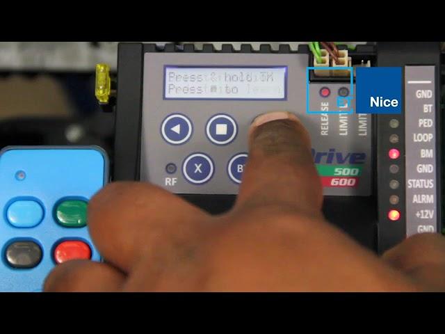 How To Program Remotes To ET Drive 500 600 1000 Gate Motors