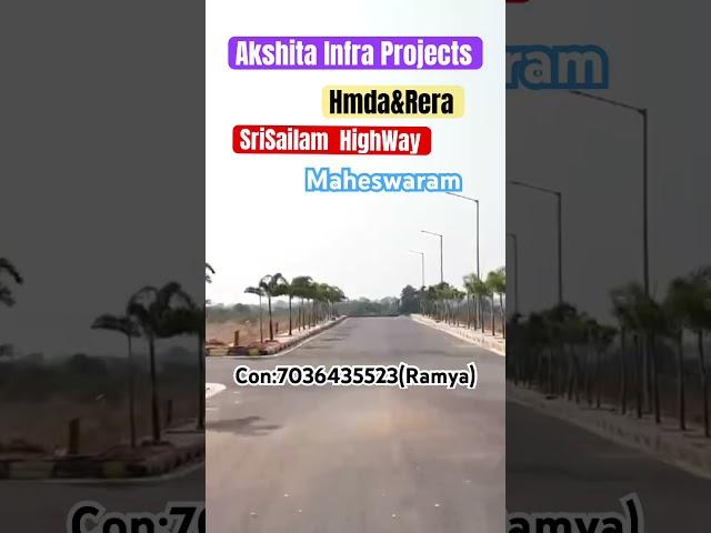 Akshita infra projects#open plots#hmda#villa #property #maheswaram #rera