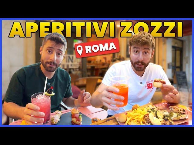 CERCO i MIGLIORI APERITIVI ZOZZI di ROMA | PRATTQUELLO