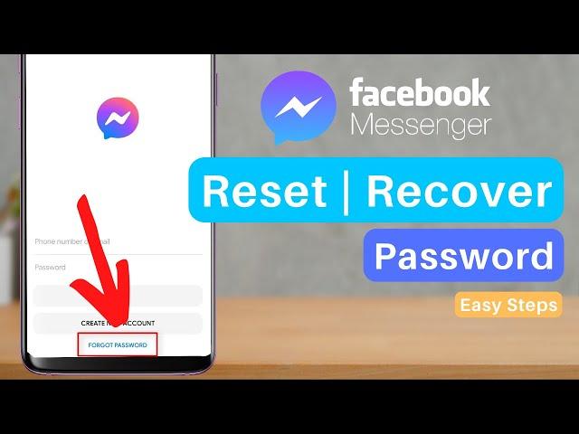 How To Reset/Recover Forgotten Messenger Password !!