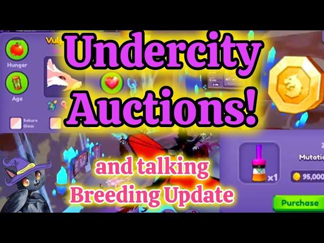 Undercity SHOPPING and talking breeding updates (Dragon Adventures, Roblox)