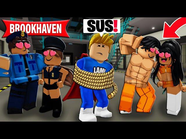 AUSBRUCH aus ONLINE DATER GEFÄNGNIS in BROOKHAVEN! (Roblox Brookhaven RP | Story Deutsch)