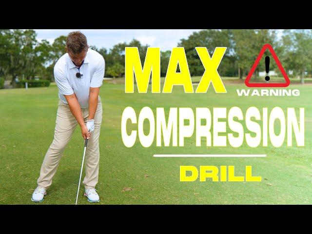 The Best Drill To Stay Down And Compress The Golf Ball Like The Pros