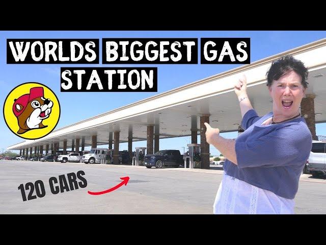 WORLD'S LARGEST GAS STATION - BRITS FIRST IMPRESSION OF BUC-EE'S [S7-E13]