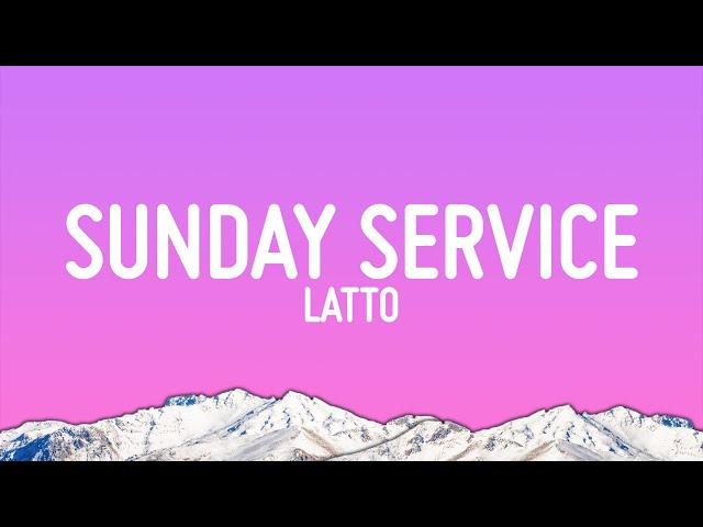 Latto - Sunday Service (Lyrics)