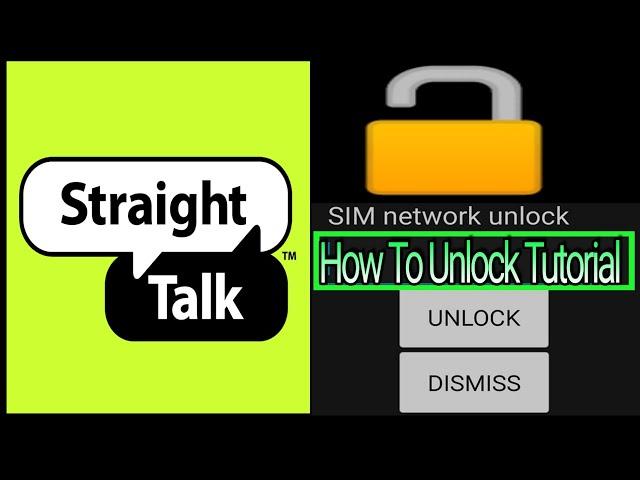 How To Unlock Your Straight Talk Phone Step By Step Tutorial Android/iOS