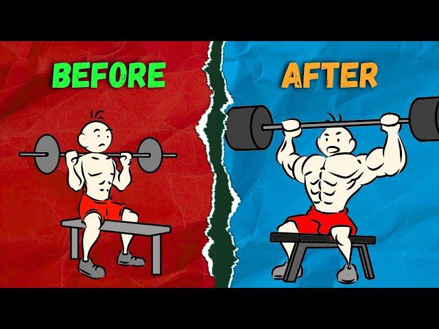 The Most Efficient Way to Build Muscle (It’s Not What You Think) | Fitness Animated