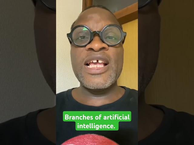 Branches of artificial intelligence. #ejdansu #ejdshorts