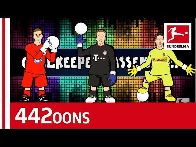 Who Can Beat Neuer? - The Goalkeeper World Cup Bundesliga Dream Team Rap Battle - Powered by 442oons