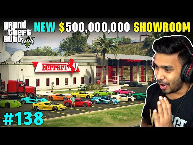 MICHAEL'S NEW CAR SHOWROOM | GTA V GAMEPLAY #138