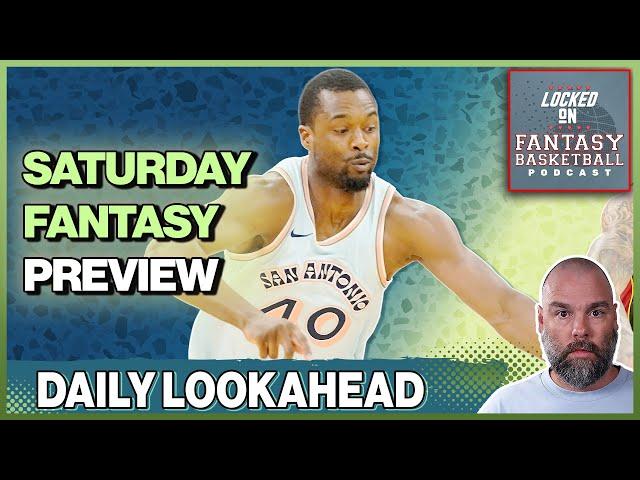 Is HARRISON BARNES A Fantasy Basketball Waiver Wire Option On Saturday?