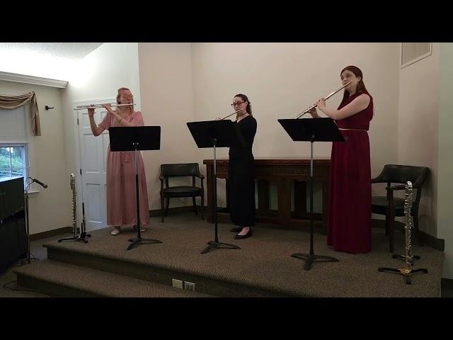 The Three Graces for flute trio by Allan Blank