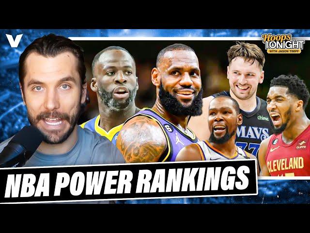 NBA Power Rankings: Warriors TOP 5, Lakers & Suns FAST STARTS, Cavaliers ON FIRE | Hoops Tonight