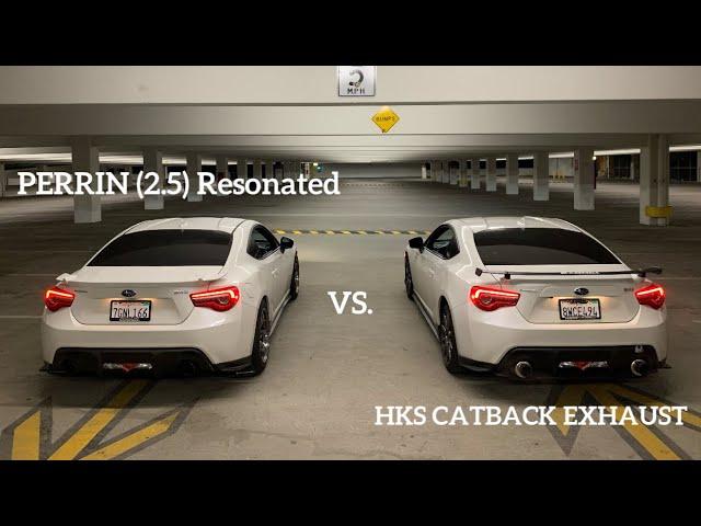 Perrin Exhaust vs HKS Exhaust! Subaru BRZ