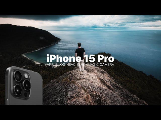 iPhone 15 Pro Cinematic Video Footage | Apple LOG 4K HEVC