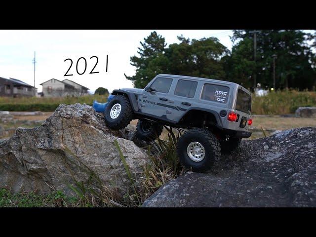 1/10 RC Car / Axial SCX10 III Jeep Wrangler Rubicon RTR - Unboxing & First Run 2021