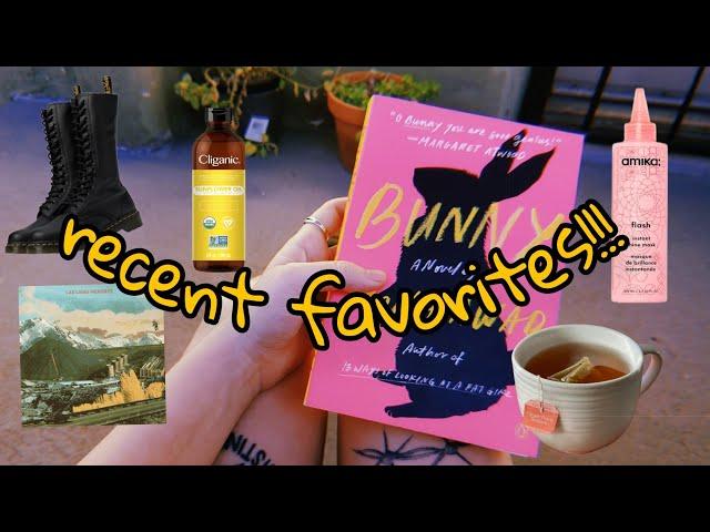 RECENT FAVORITES: books, music, movies, fashion & wellness!!