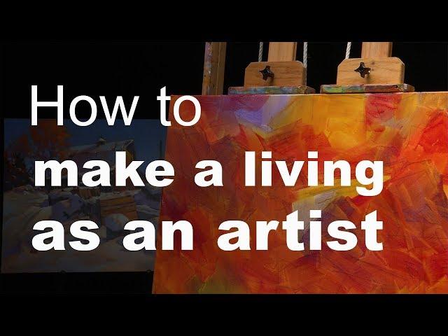 How you can make a living as an artist