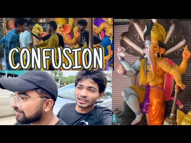 GANPATI BOOKING CONFUSION vlog =1