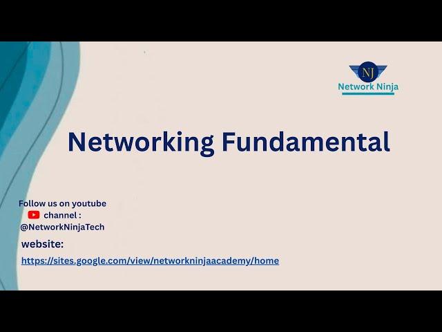 Networking Fundamentals | Deep Dive with Real Life Examples | #Network Ninja