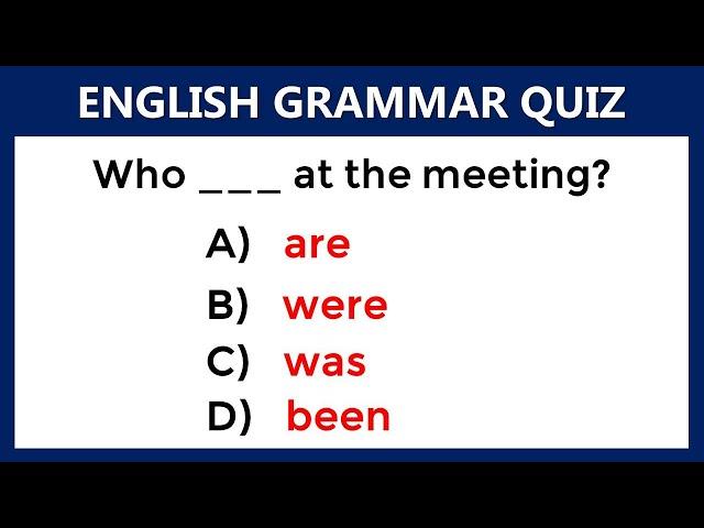 Mixed English Grammar: Can You Pass This Test? #challenge 66