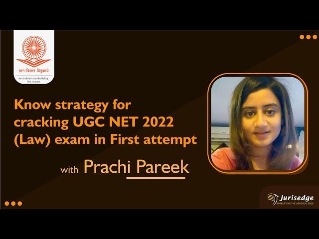 Know strategy for cracking UGC NET 2022 (Law) exam in first attempt