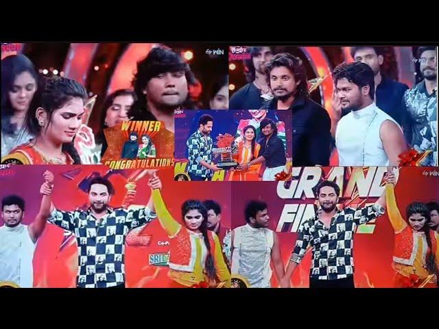 Dhee celebrity special 2 Winner || Dhee 18 Winner || Final Episode || Dhee || Balu youtuber