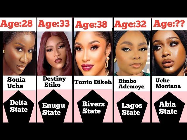 TOP NOLLYWOOD ACTRESSES & STATE OF ORIGIN. Their Real Age in 2023 is shocking