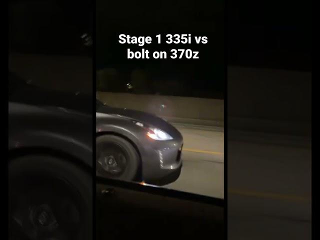 n54 335i vs Bolt on 370z