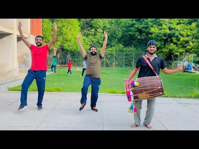 Punjabi Pure Folk Style Bhangra on Dhol Beat