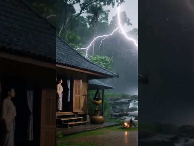 Rain Sounds for Sleeping Heavy Rain and Thunderstorm Sounds for Sleeping
