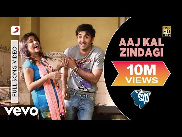 Aaj Kal Zindagi Full Video - Wake Up Sid|Ranbir Kapoor, Konkona Sen|Shankar Mahadevan