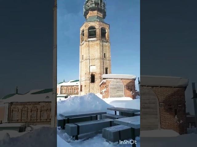 Колокольня на реконструкции#с Урала на ЮГ#shorts