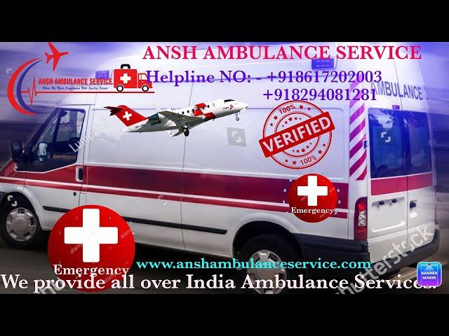 Get better quality Air Ambulance Services in Patna