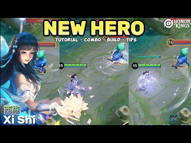 Shi "Xi Shi" NEW HERO Tutorial (Build-Combo-Tips)| Honor of Kings