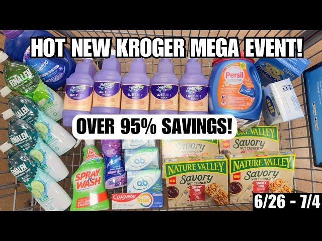 BEST KROGER DEALS | HOT NEW KROGER MEGA EVENT | OVER 40 ALL DIGITAL COUPON DEALS | 6/26 - 7/4