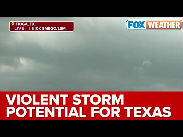 NWS Fort Worth on Violent Storm Potential: All Types of Severe Weather Threats