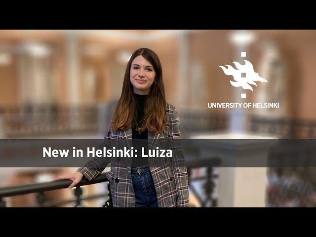 New In Helsinki: Luiza | University of Helsinki