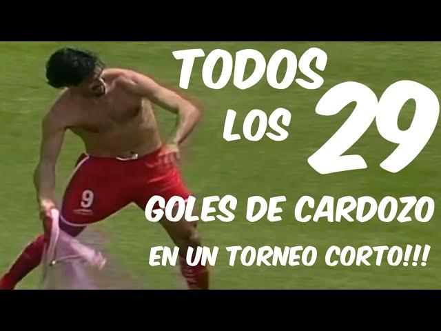 Los 29 goles de Jose Saturnino Cardozo en el apertura 2002