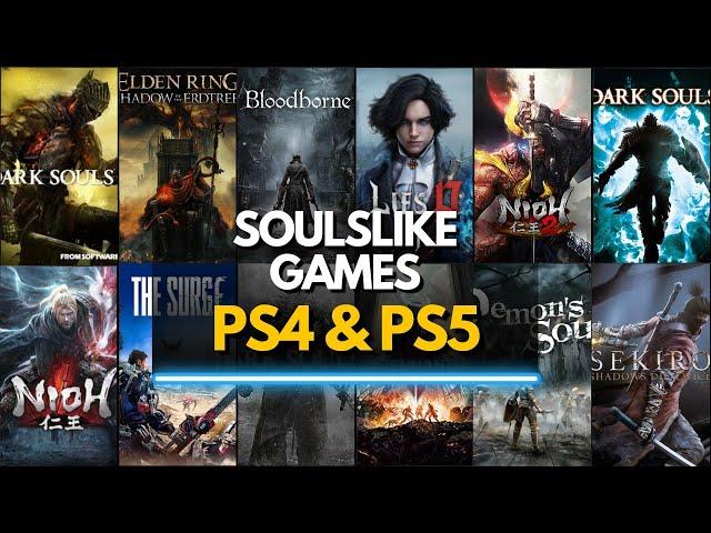 Top 40 Best SOULSLIKE Games for PS4 & PS5 (2024)